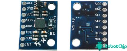 Модуль 3Х осевого гироскопа и акселерометра GY-521 Arduino MPU-6050  Arduino