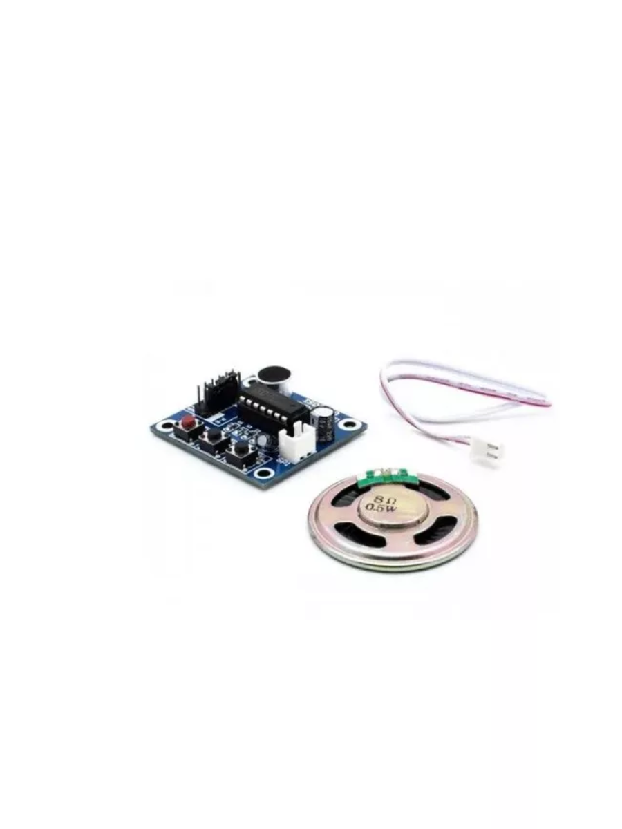 Модуль записи и воспроизведения звука на ISD1820 с динамиком