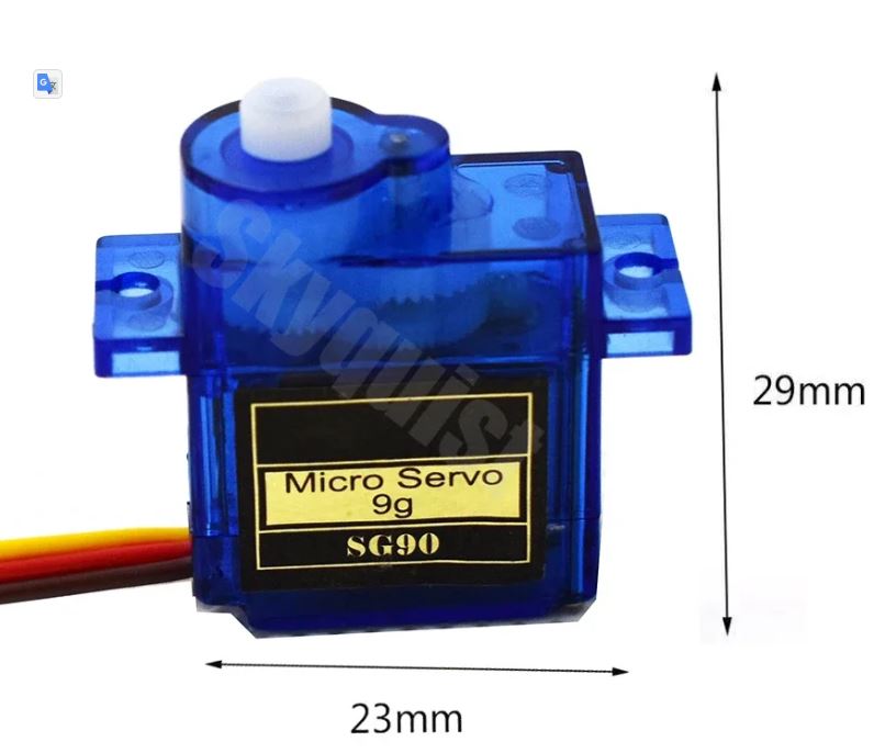Микро сервопривод SG90 9g