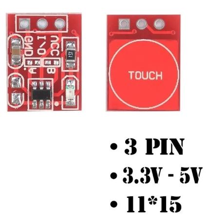 Сенсорная кнопка Arduino, TTP223