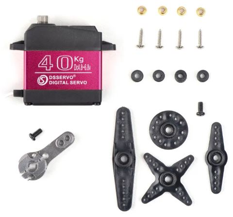 Сервопривод DS3240-270 45кг 6.8V цифровой влагозащищённый с металлическими шестернями