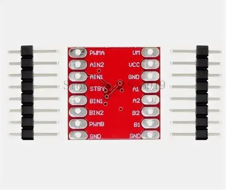 Двухканальный драйвер двигателей DRV8833 1.5A