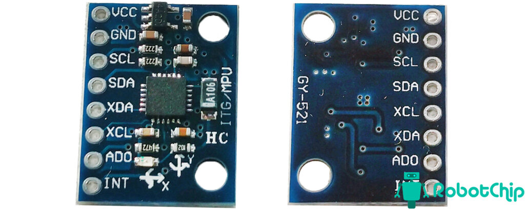 Модуль 3Х осевого гироскопа и акселерометра GY-521 Arduino MPU-6050  Arduino