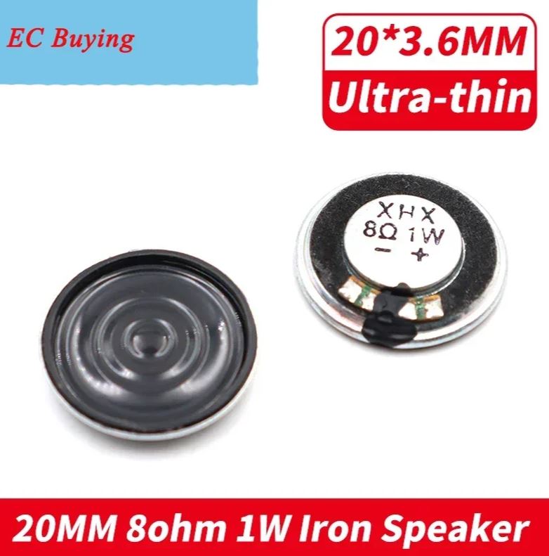 Jessinie 20x3.6MM ультратонкие динамики 2 шт