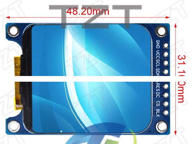 TFT дисплей 1.69 дюйма TZT